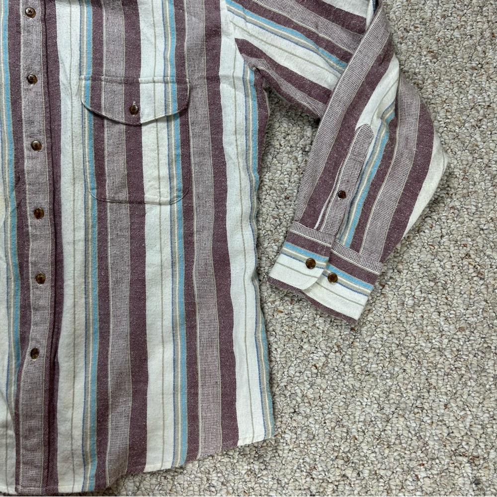 Northwest Territory Vintage Cotton Preshrunk Button Down Long Sleeve Mens Large - Picture 2 of 10